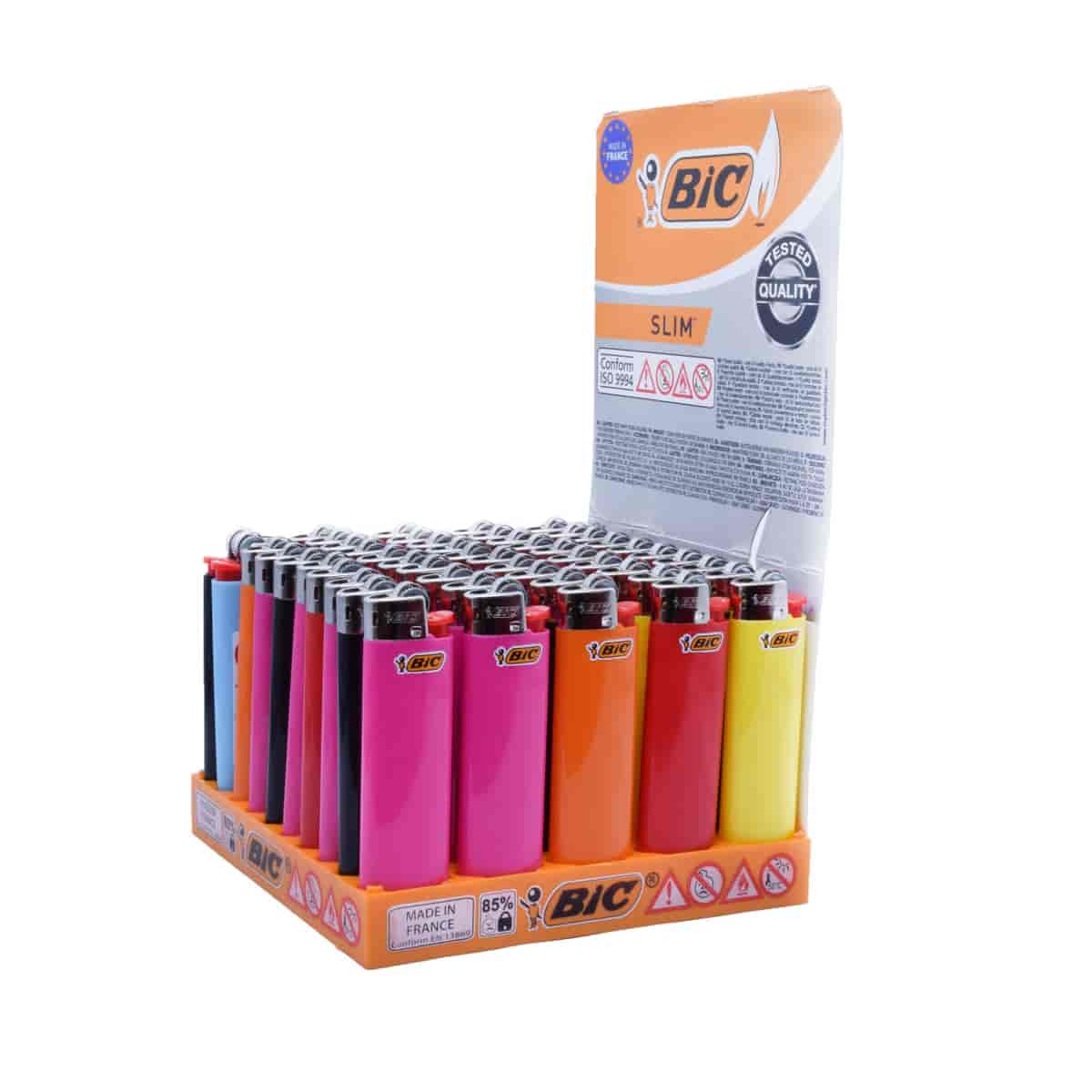 Öngyújtó 01006 BIC tűzköves slim pasztel - 2. image