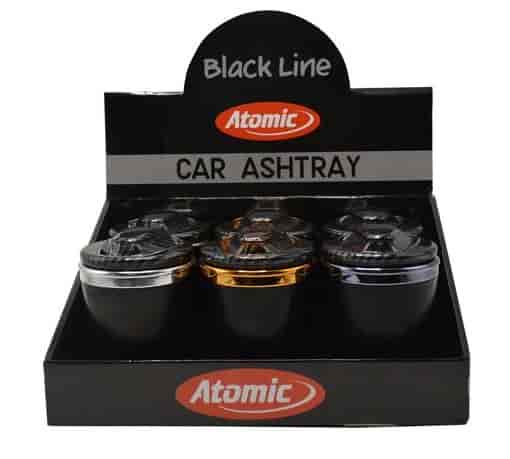 Hamuzó 0213925 Atomic Autós LED-es Fekete 10 cm Kerámia belső - 1. image