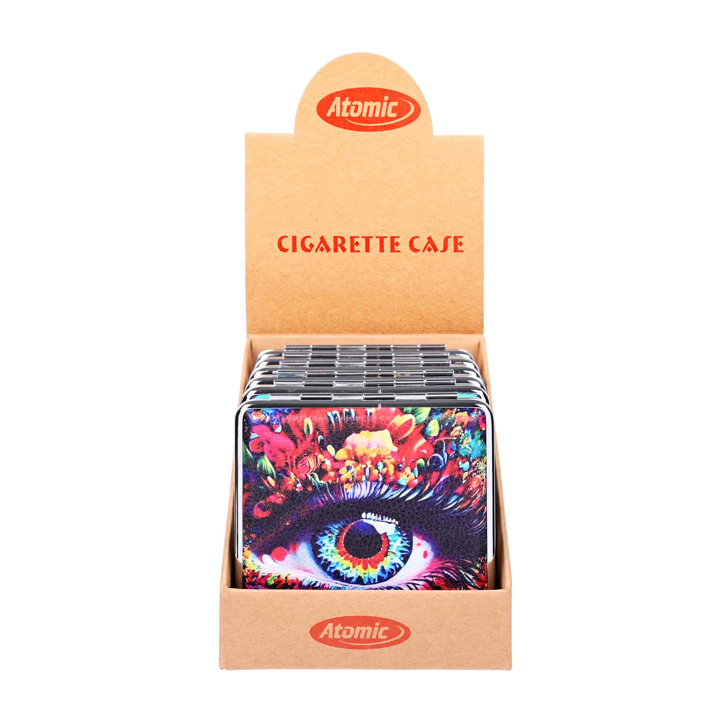 Cigarettatárca 0410691 Atomic Bőr Színes tekintetek 6 minta KS - 2. image