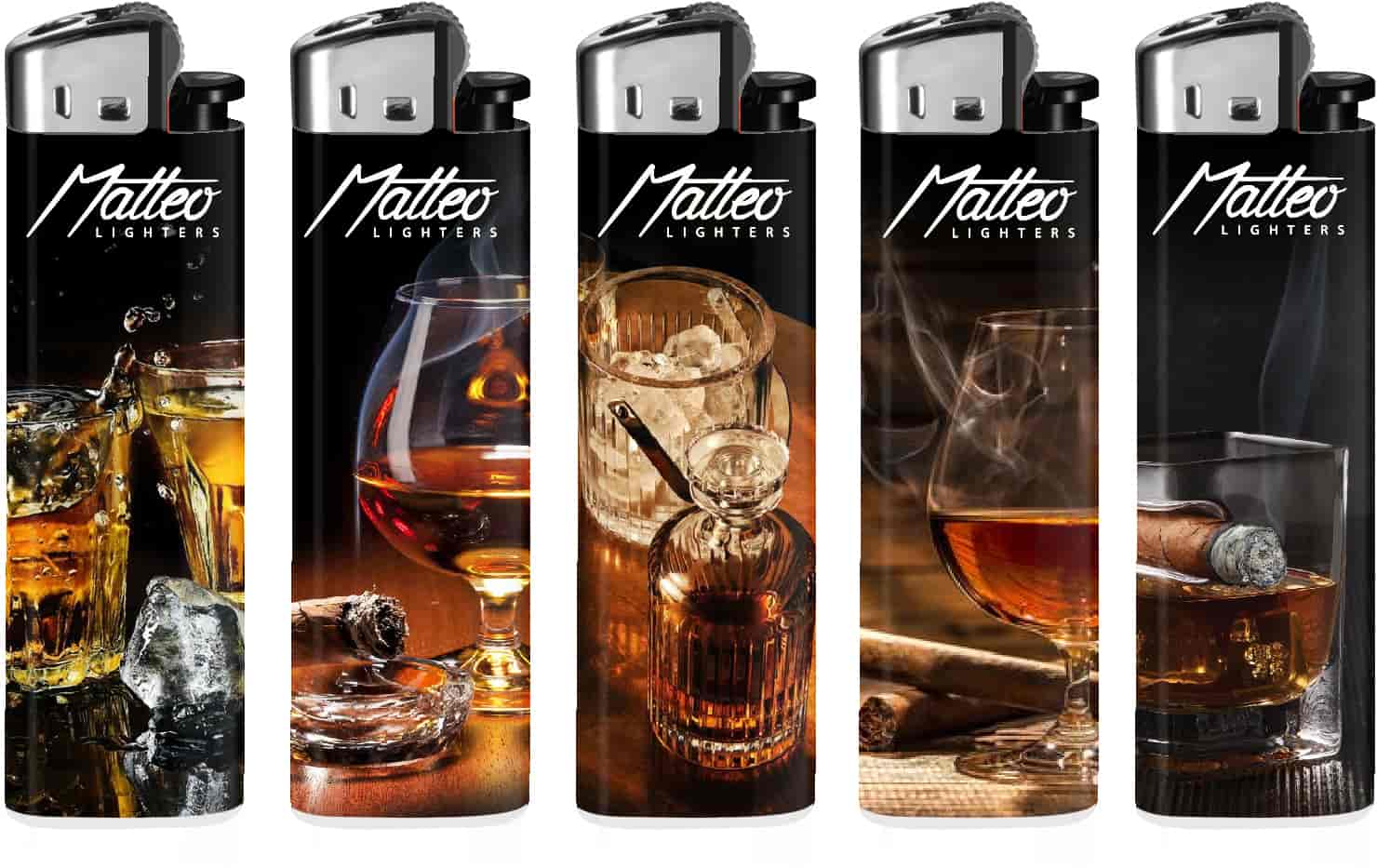 Tűzköves Öngyújtó 214039 Matteo prémium whiskey - 1. image
