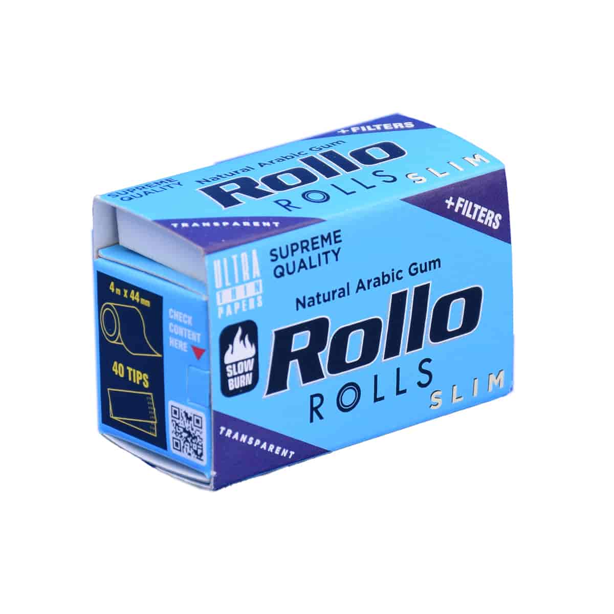 Cigarettapapír 7402 Rollo Rolls+tips slim 44mm - 1. image