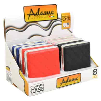 Cigarettatárca 910141 Adamo normál steppelt bőr színes - 2. image