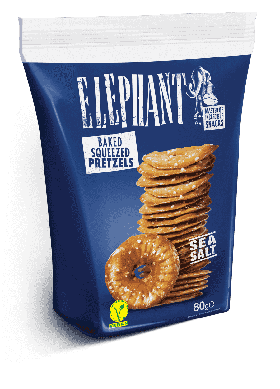 ELEPHANT chips tallér sós 80g - 2. image