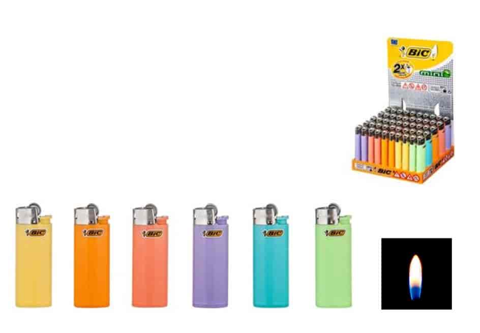 Öngyújtó A200030 BIC mini tűzköves Pasztel - 1. image
