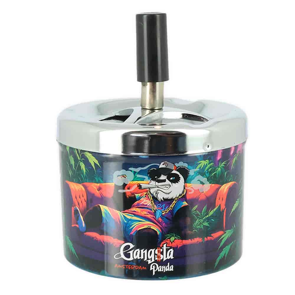 Hamuzó AAC35501 bepörgetős Fém Gangsta Panda 9cm - 1. image