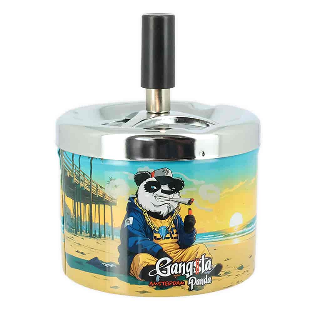 Hamuzó AAC35503 bepörgetős Fém Gangsta Panda Tengerpart 9cm - 1. image