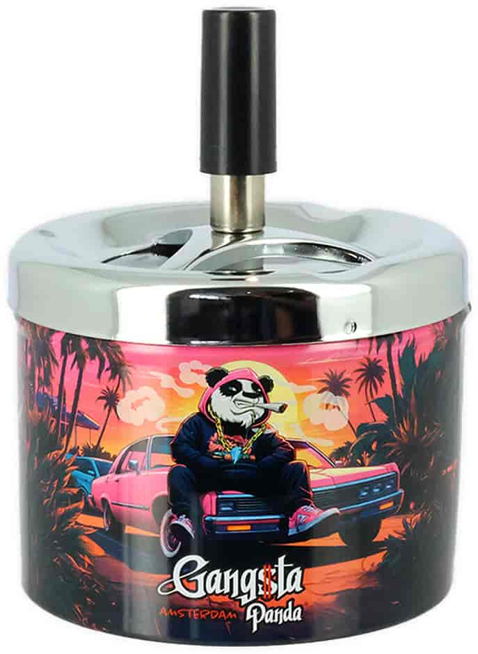 Hamuzó AAC35505 bepörgetős Fém Gangsta Panda 9cm - 1. image