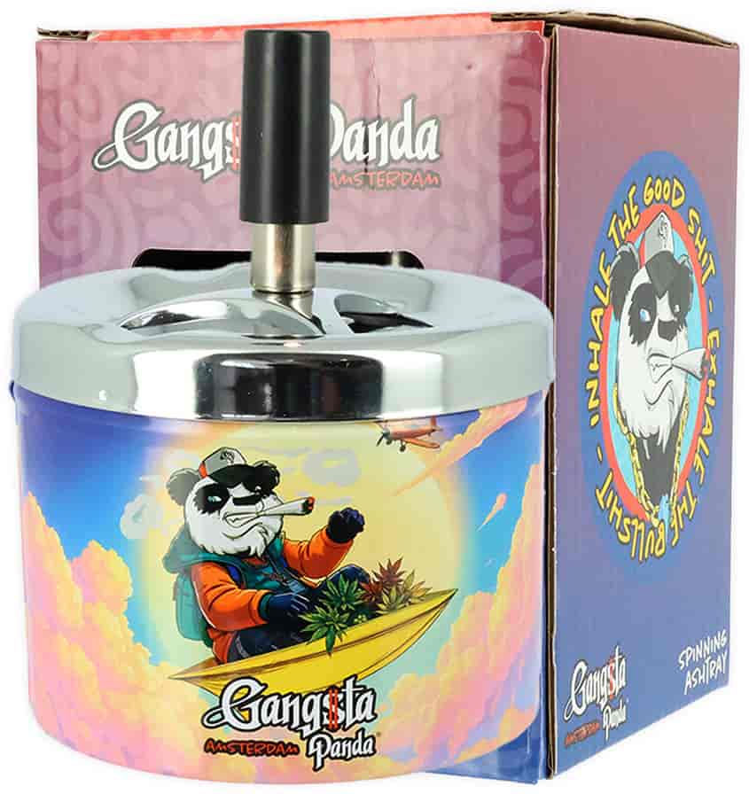 Hamuzó AAC35506 bepörgetős Fém Gangsta Panda 9cm - 3. image