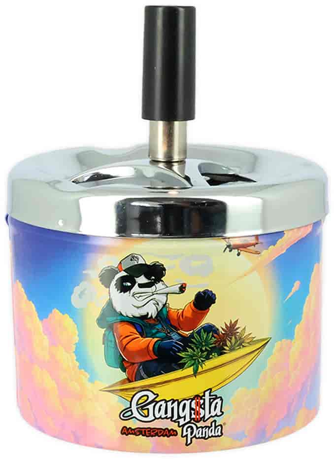 Hamuzó AAC35506 bepörgetős Fém Gangsta Panda 9cm - 1. image