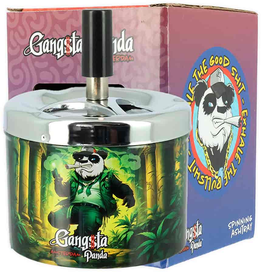Hamuzó AAC35507 bepörgetős Fém Gangsta Panda 9cm - 3. image