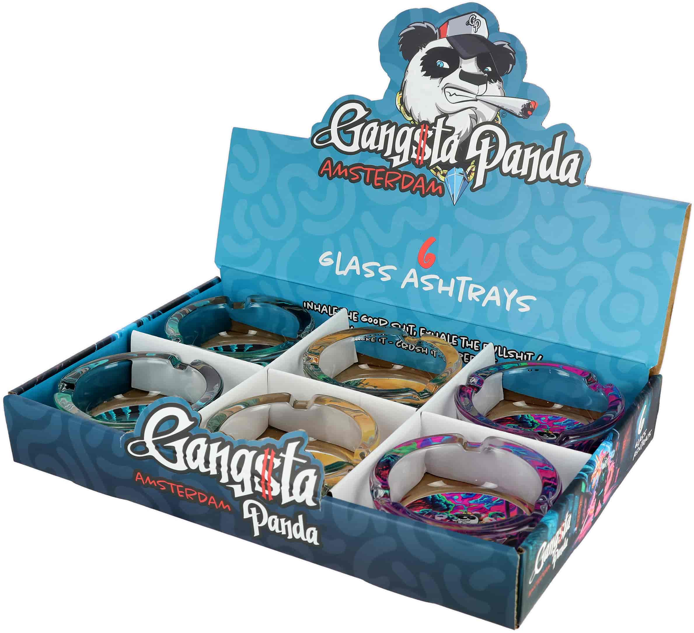 Hamuzó AAC35550 üveg Gangsta panda 7,8 cm - 2. image