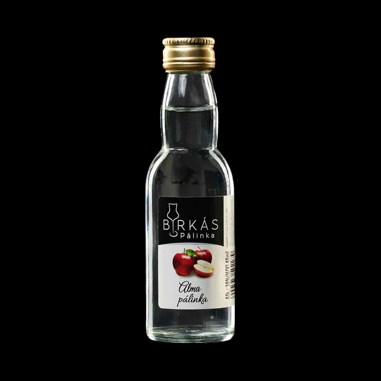 Birkás Alma pálinka 38% 0,04l - 1. image