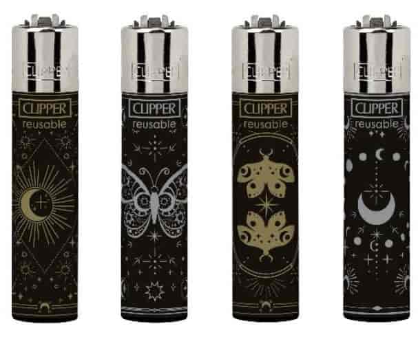 Öngyújtó CL3A1903BCH tűzköves Clipper Tarot minta - 1. image