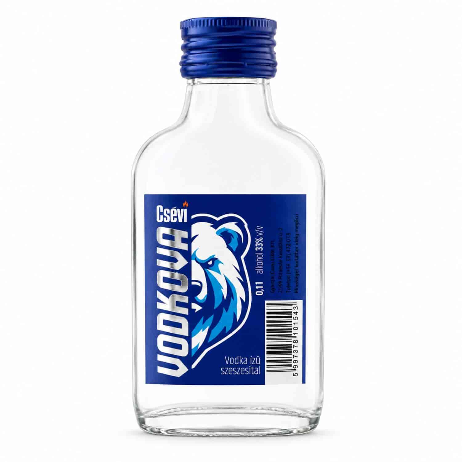 Csévi Vodkova sz.it. 33% 0,1l egyutas - 1. image