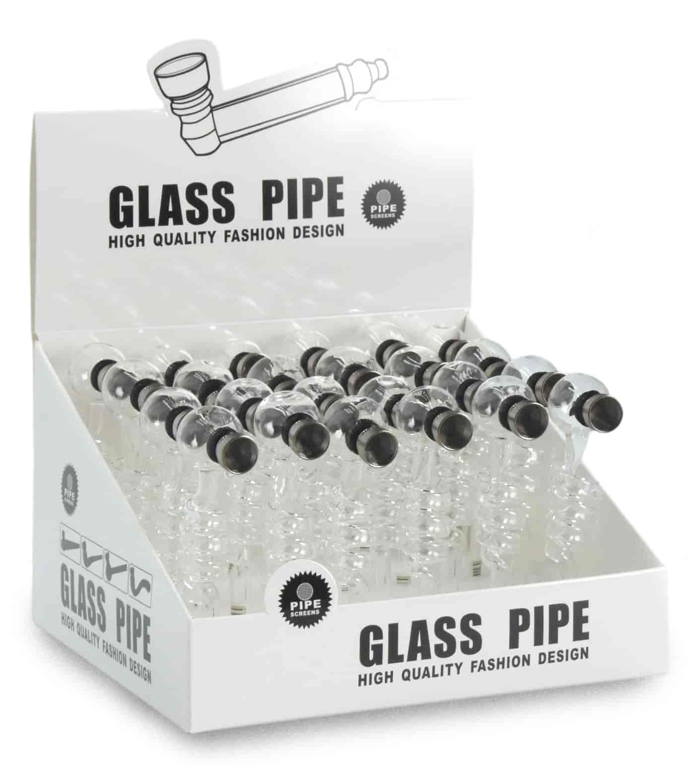 Üveg pipa GP1010 átlátszó Spirál csővel - 2. image