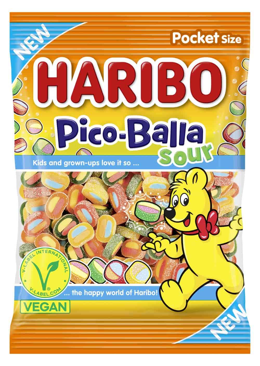 HARIBO Pico Balla Sauer 80 gr. - 1. image