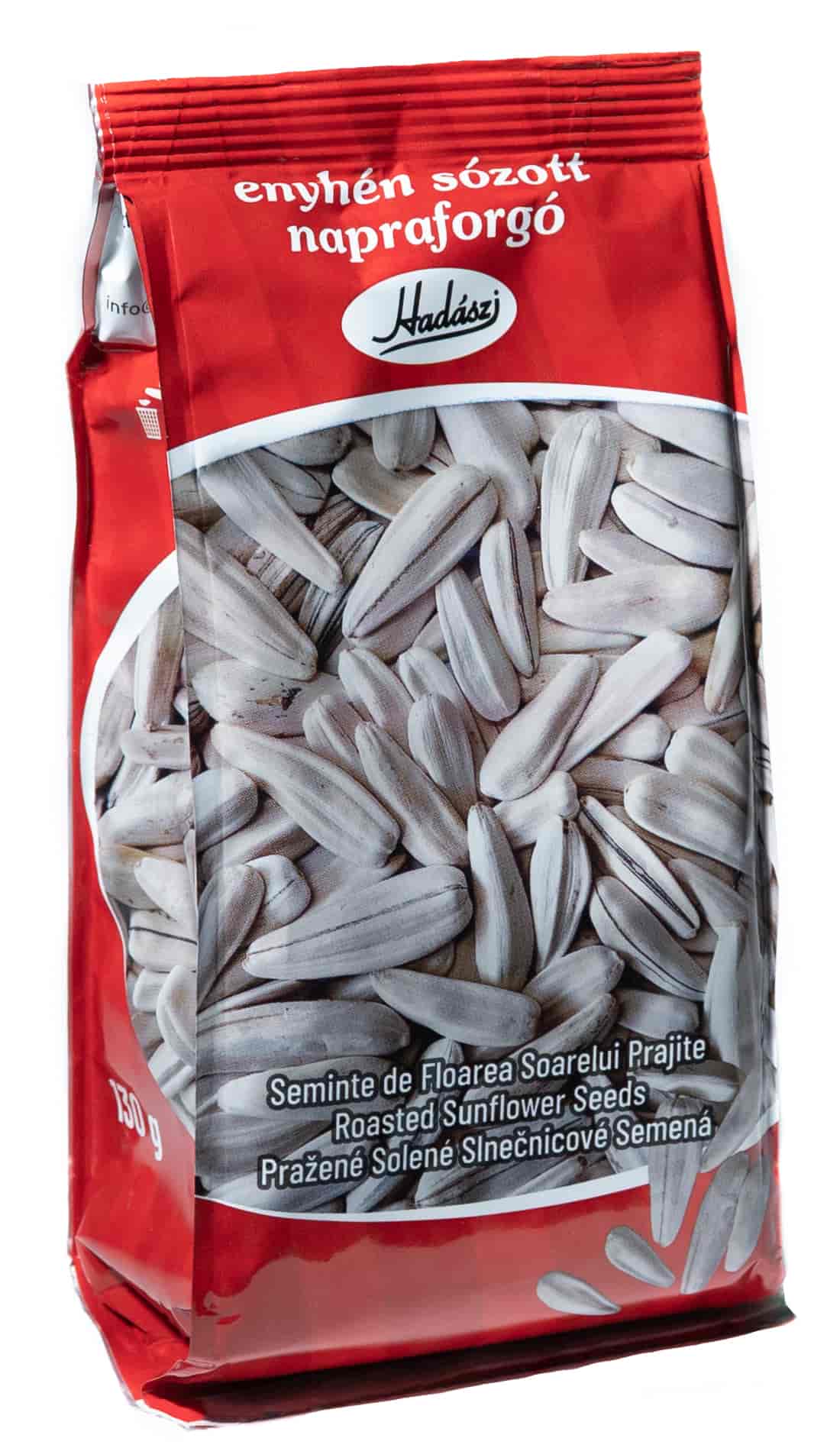 Hadászi Enyhén Sózott Napraforgó 100g - 1. image