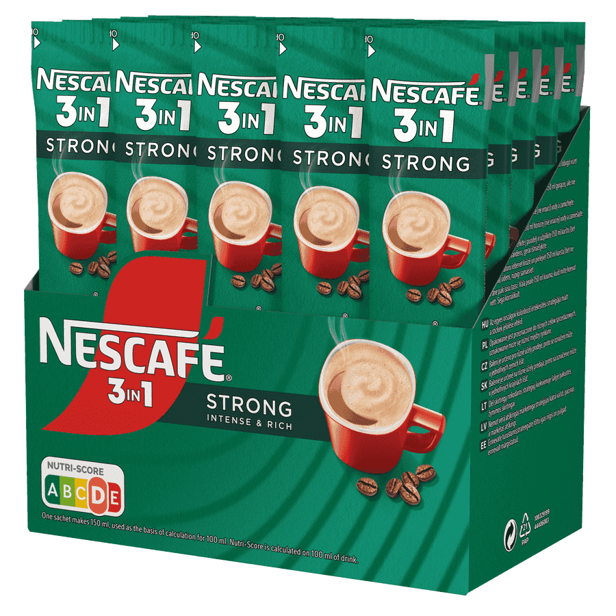 Nescafe 3in1 Strong dobozos (28 *16,5 gr.) - 4. image