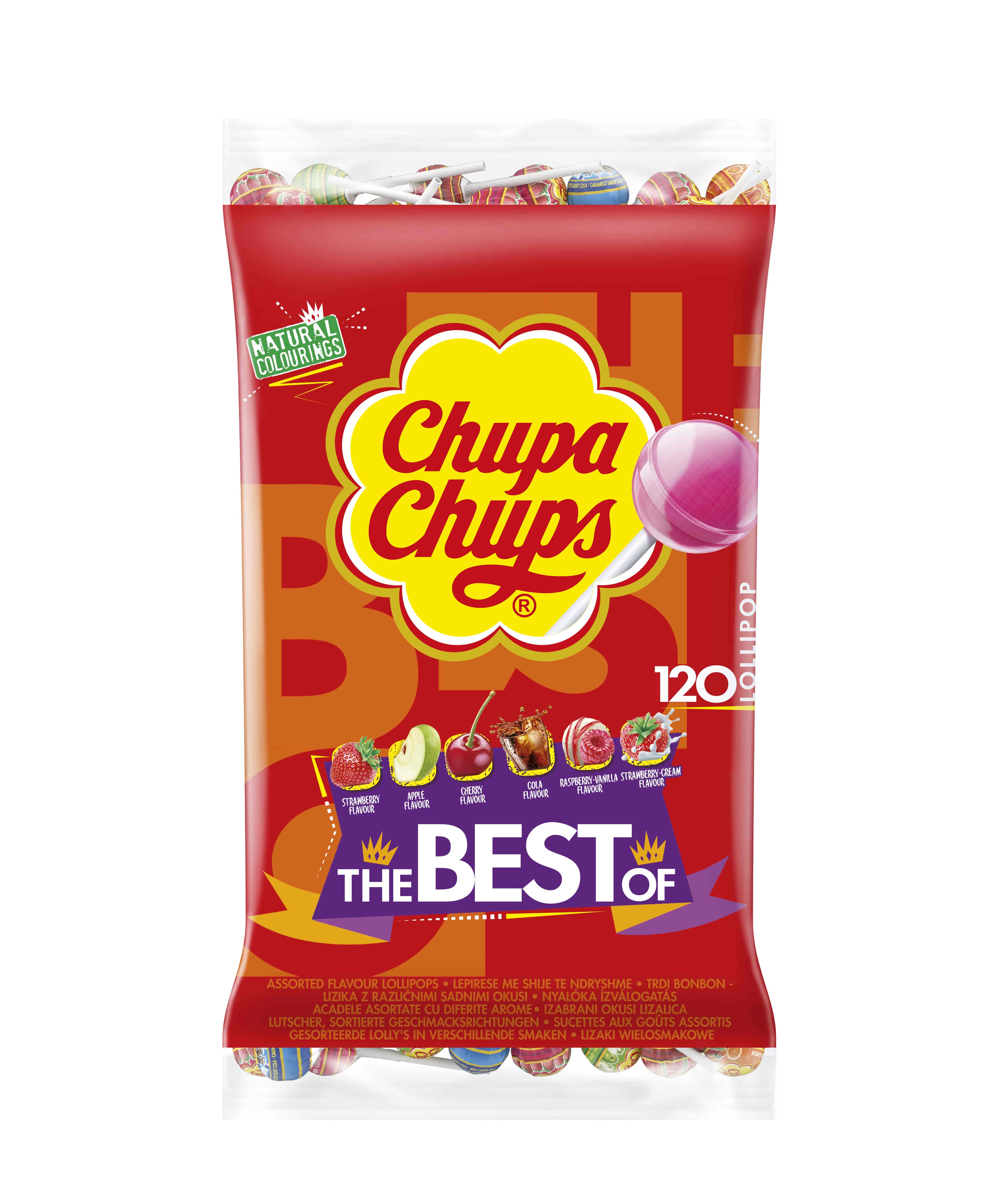 Chupa chups Best of nyalóka 12 gr. (120 db-os zacskós) - 1. image