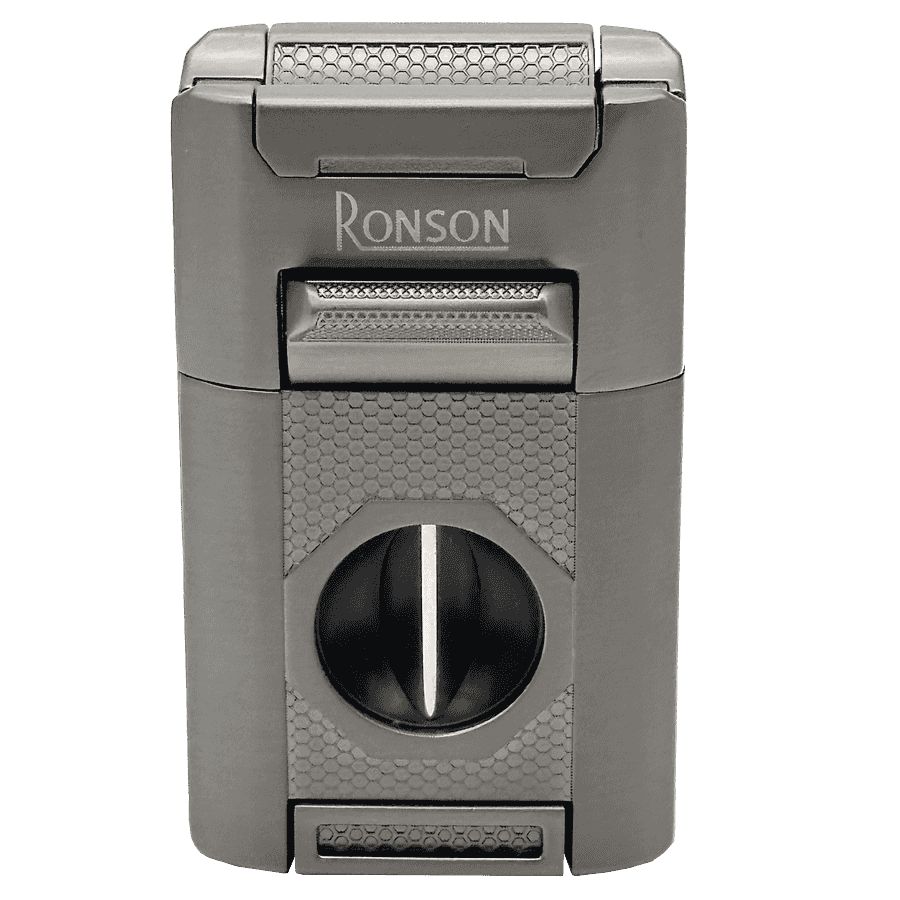 Jet Szivargyújtó Fém RGL121001 Ronson Giant Metál Szürke - 2. image