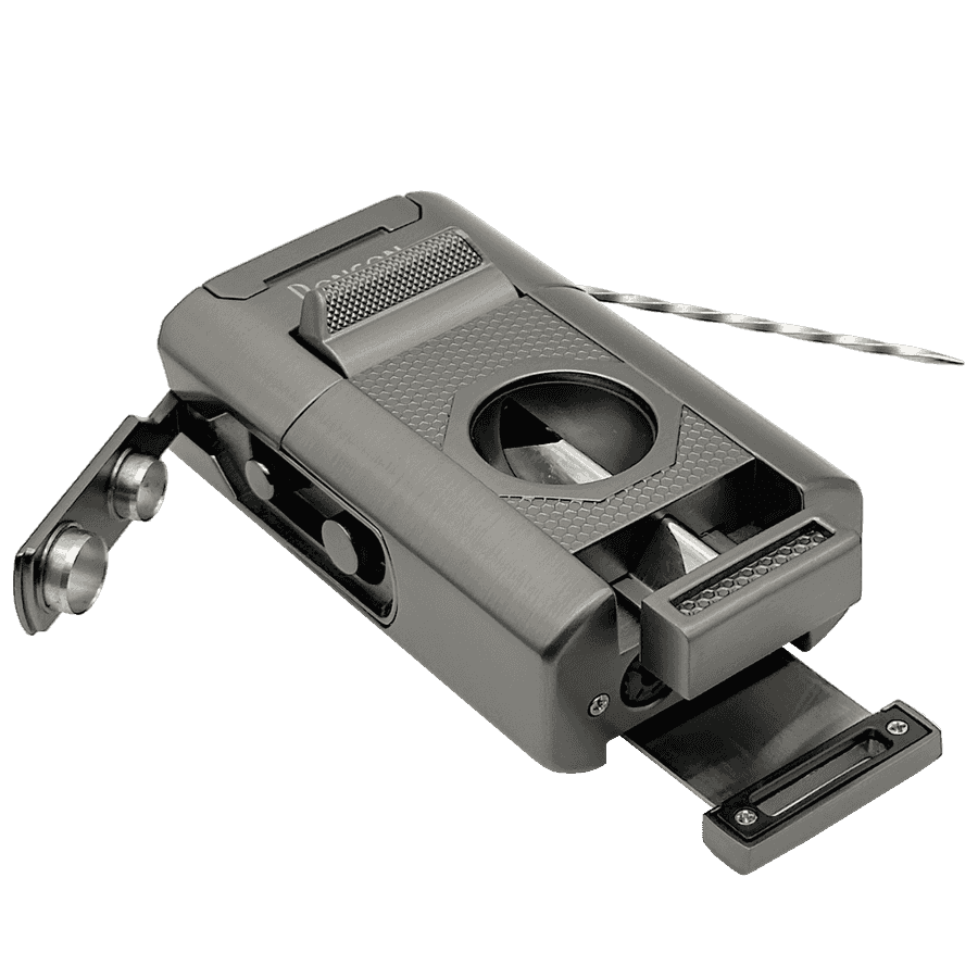 Jet Szivargyújtó Fém RGL121001 Ronson Giant Metál Szürke - 5. image