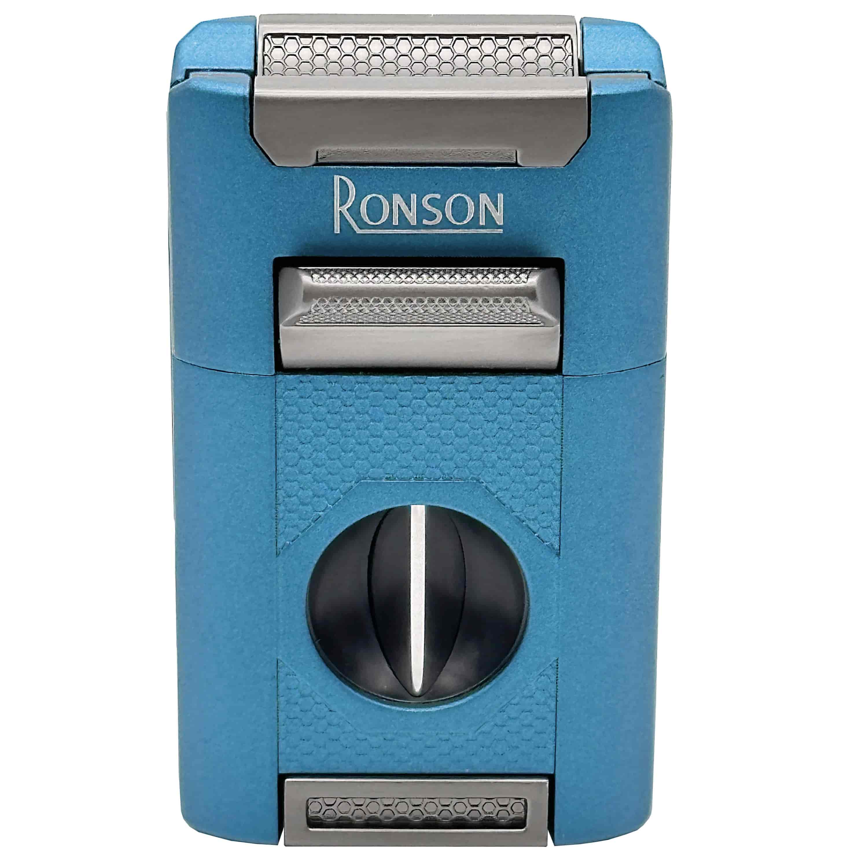 Jet Szivargyújtó Fém RGL121002 Ronson Giant Kék - 1. image