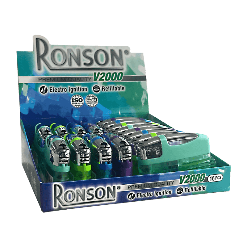 Elektromos Öngyújó RPLV442001 Ronson TC Tenger színei - 1. image