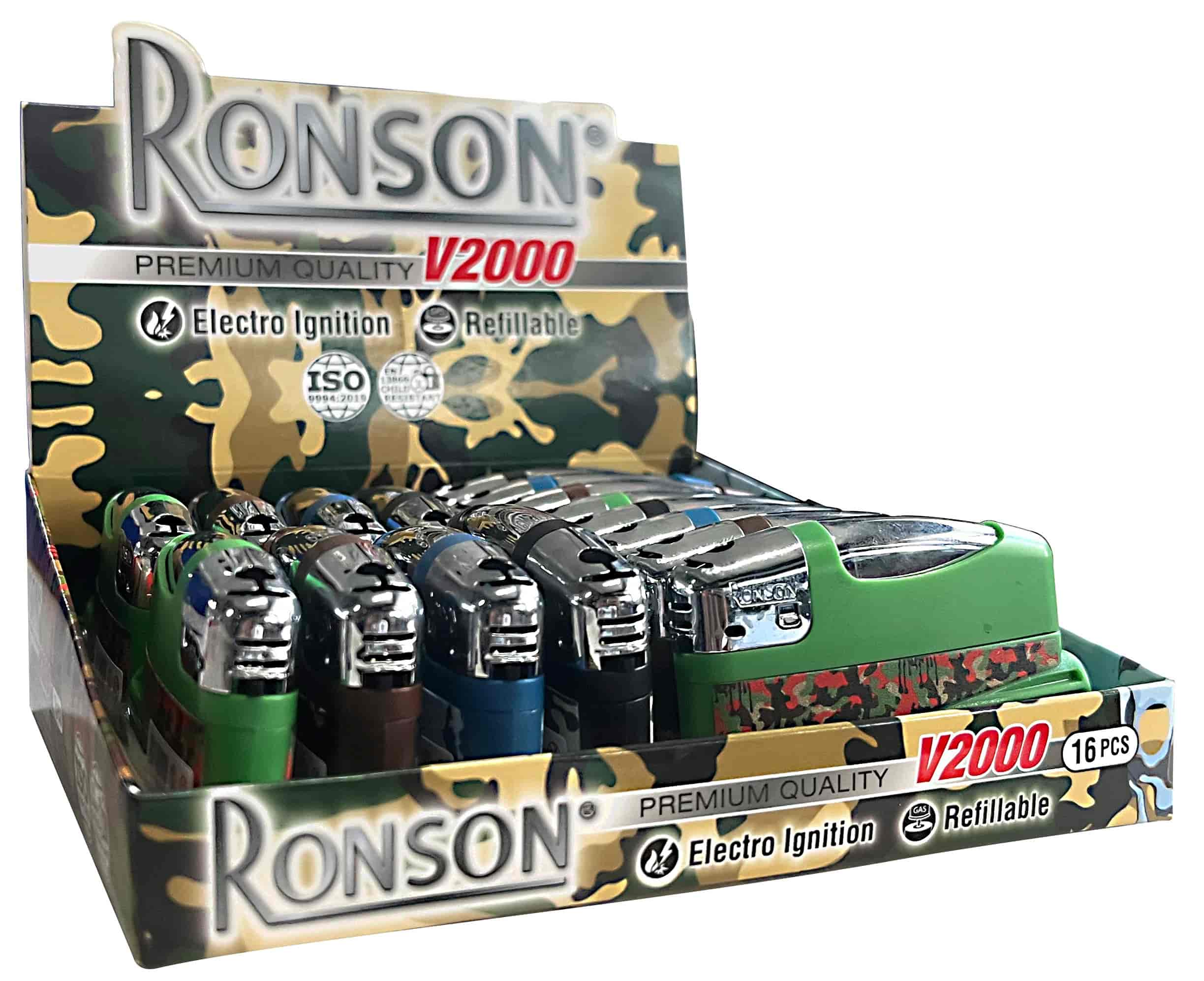 Elektromos Öngyújó RPLV442004 Ronson Kamuflázs - 2. image