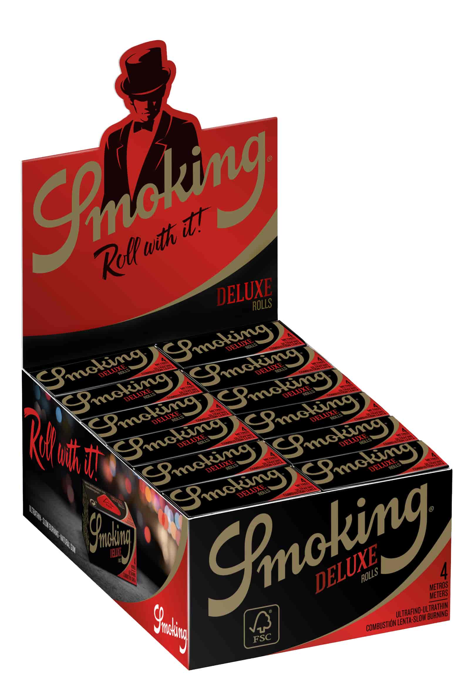 Cigarettapapír Smoking Deluxe Roll 24 - 2. image