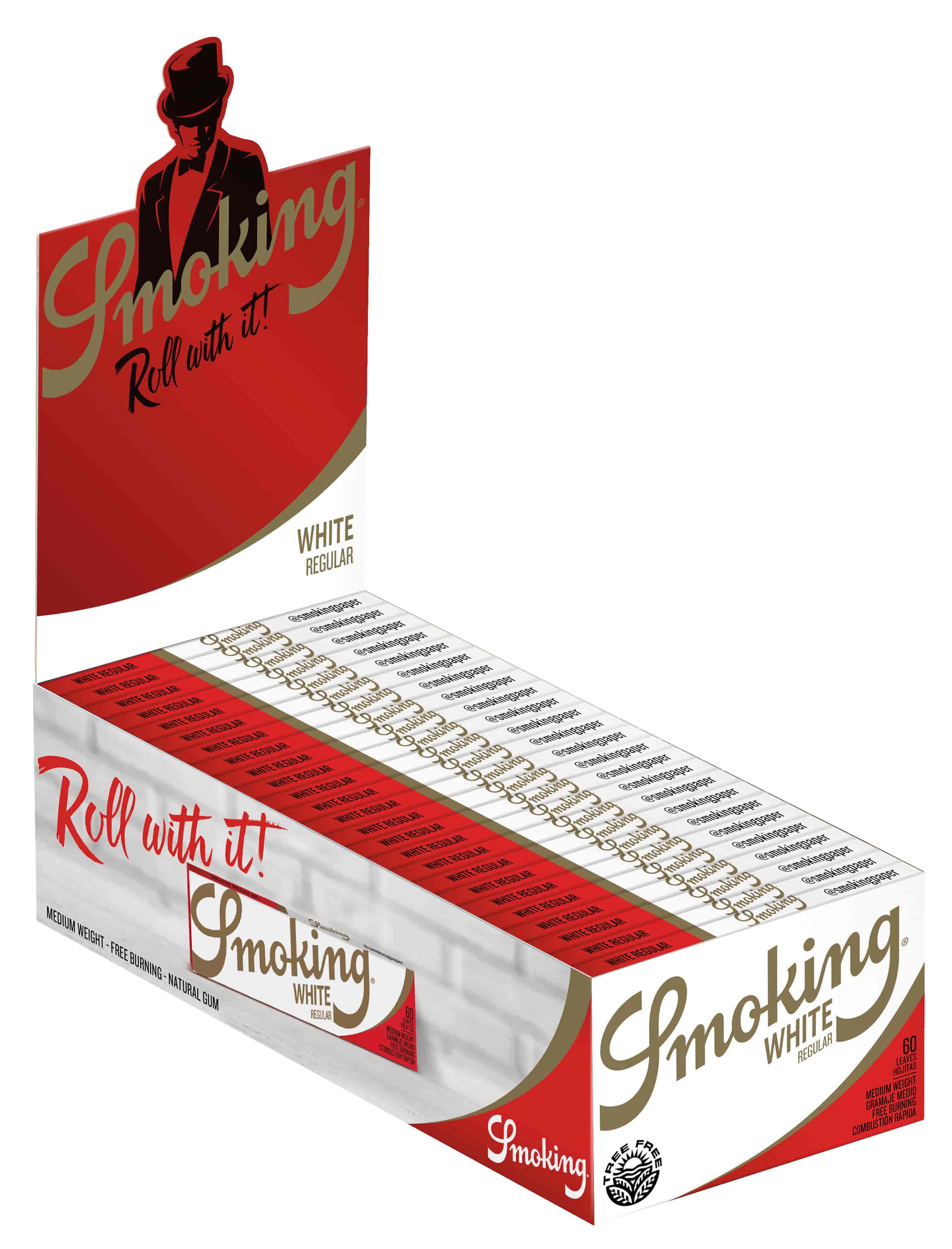 Cigarettapapír Smoking Regular White - 2. image