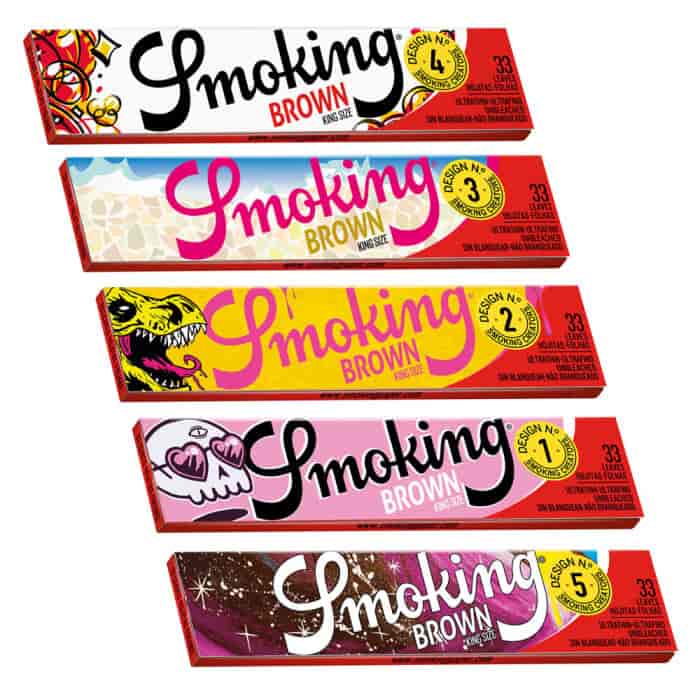Cigarettapapír Smoking Brown Creators KS limitált kiadás - 2. image
