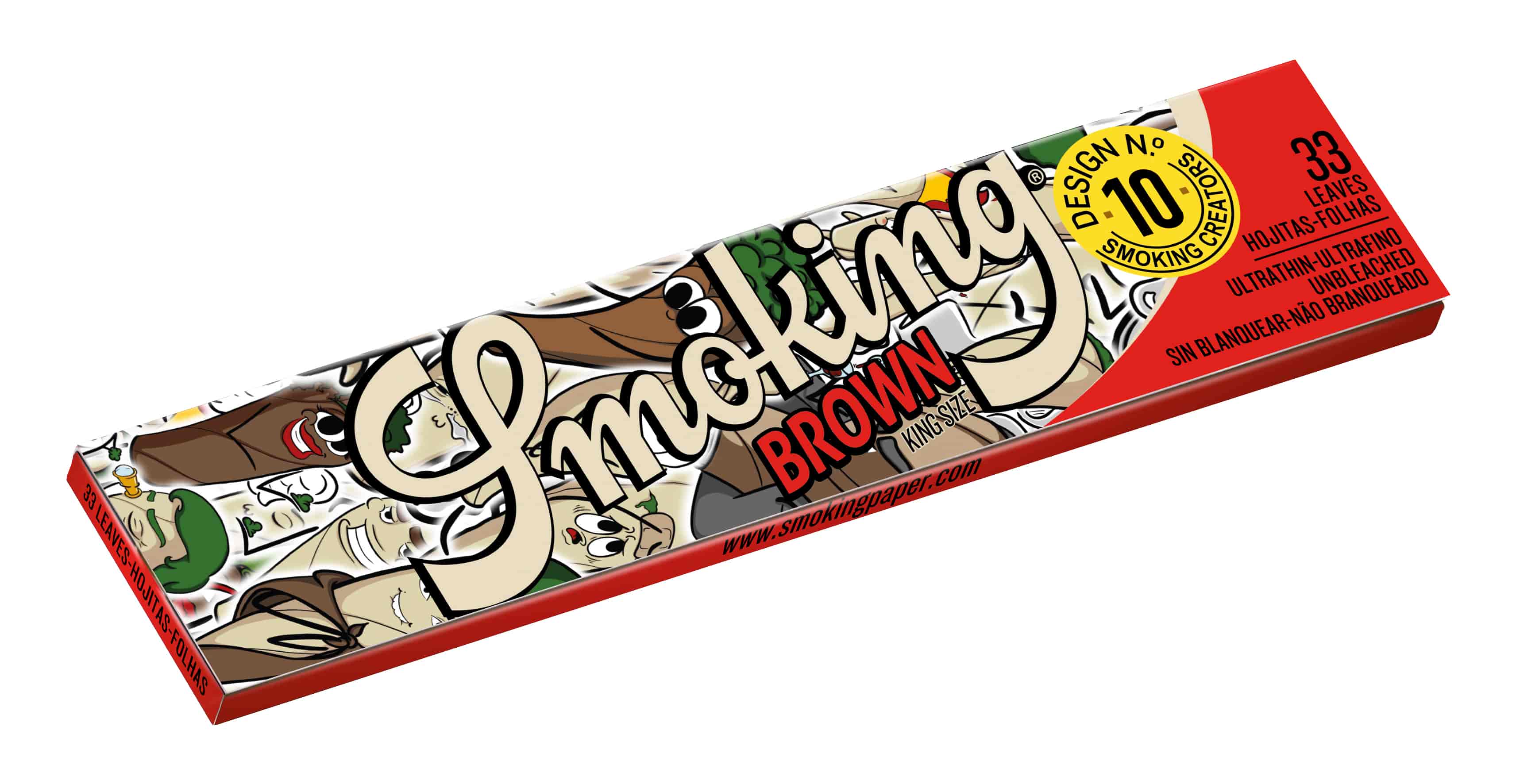 Cigarettapapír Smoking Brown Creators KS limitált kiadás - 4. image