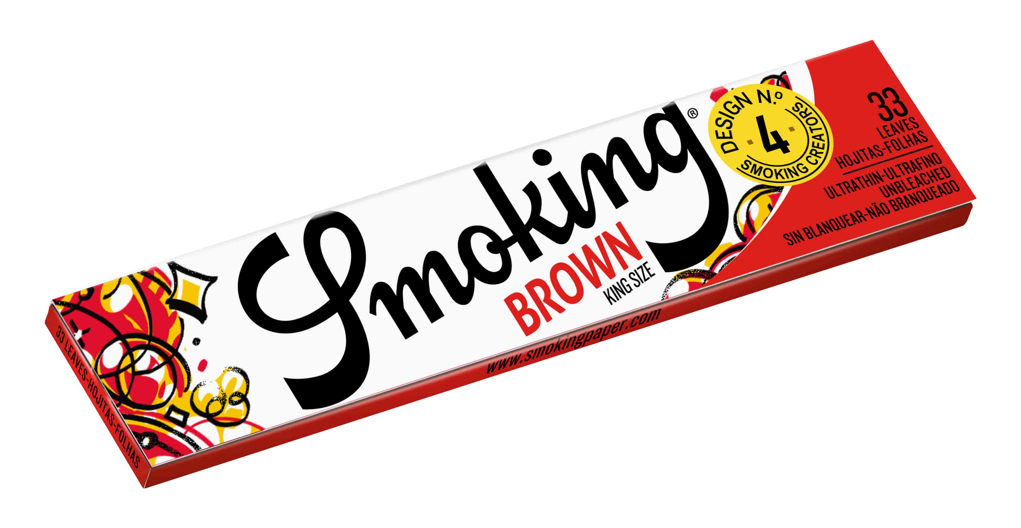 Cigarettapapír Smoking Brown Creators KS limitált kiadás - 14. image