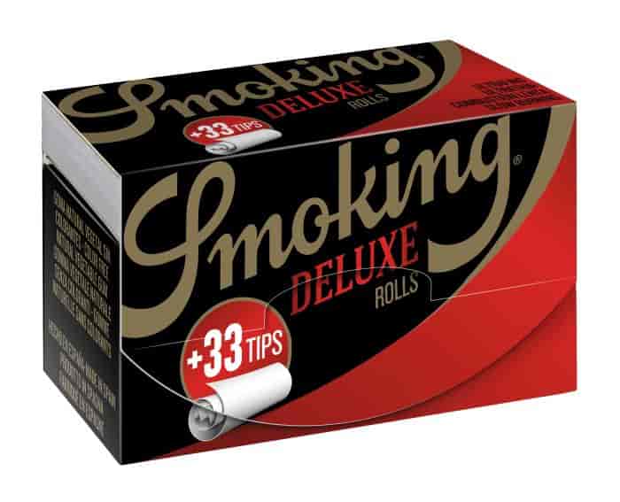 Cigarettapapír Smoking Deluxe Rolls + Tips 4m - 1. image