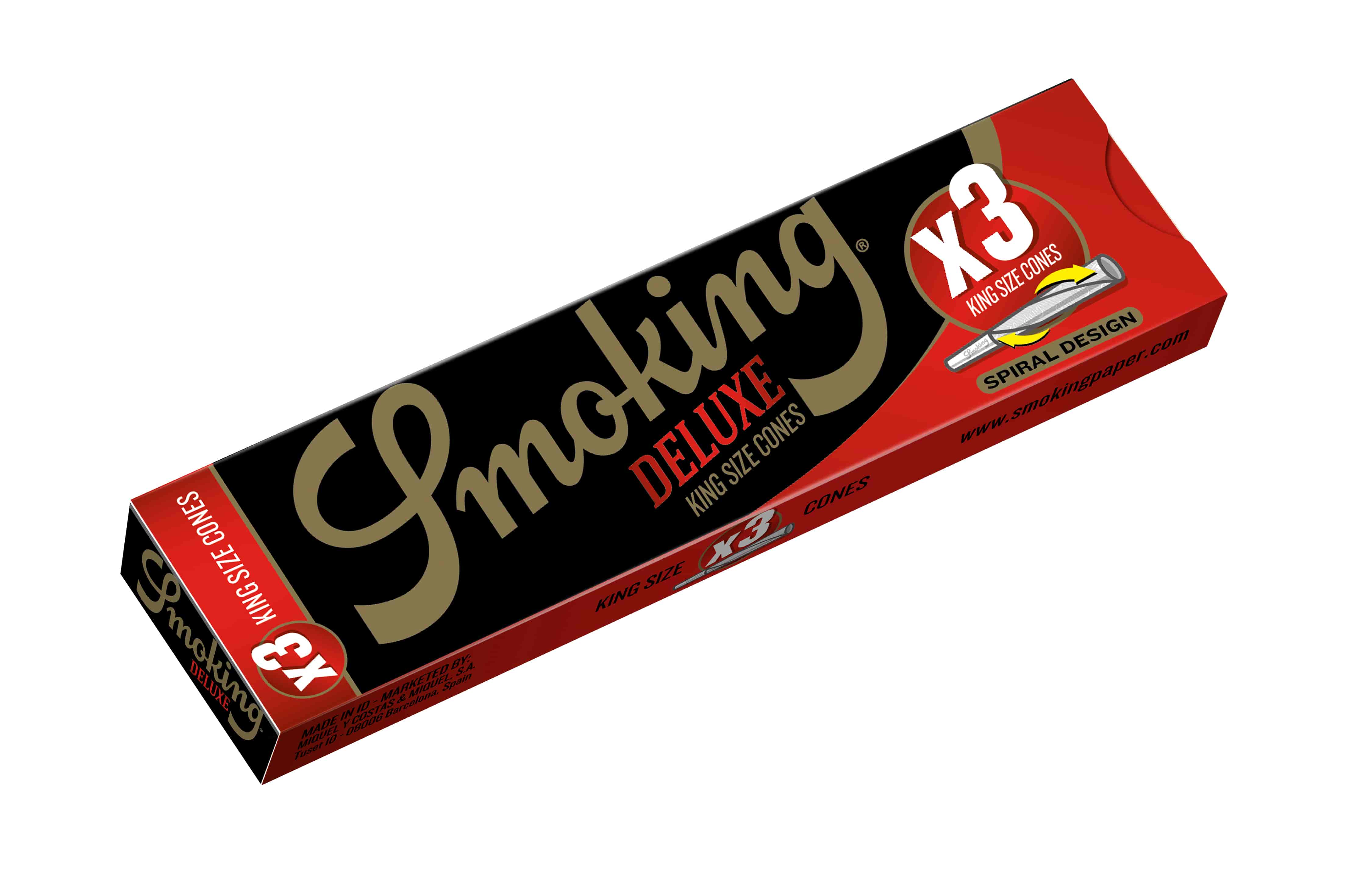 Cigarettahüvely Smoking Deluxe KS Cones x3 - 1. image
