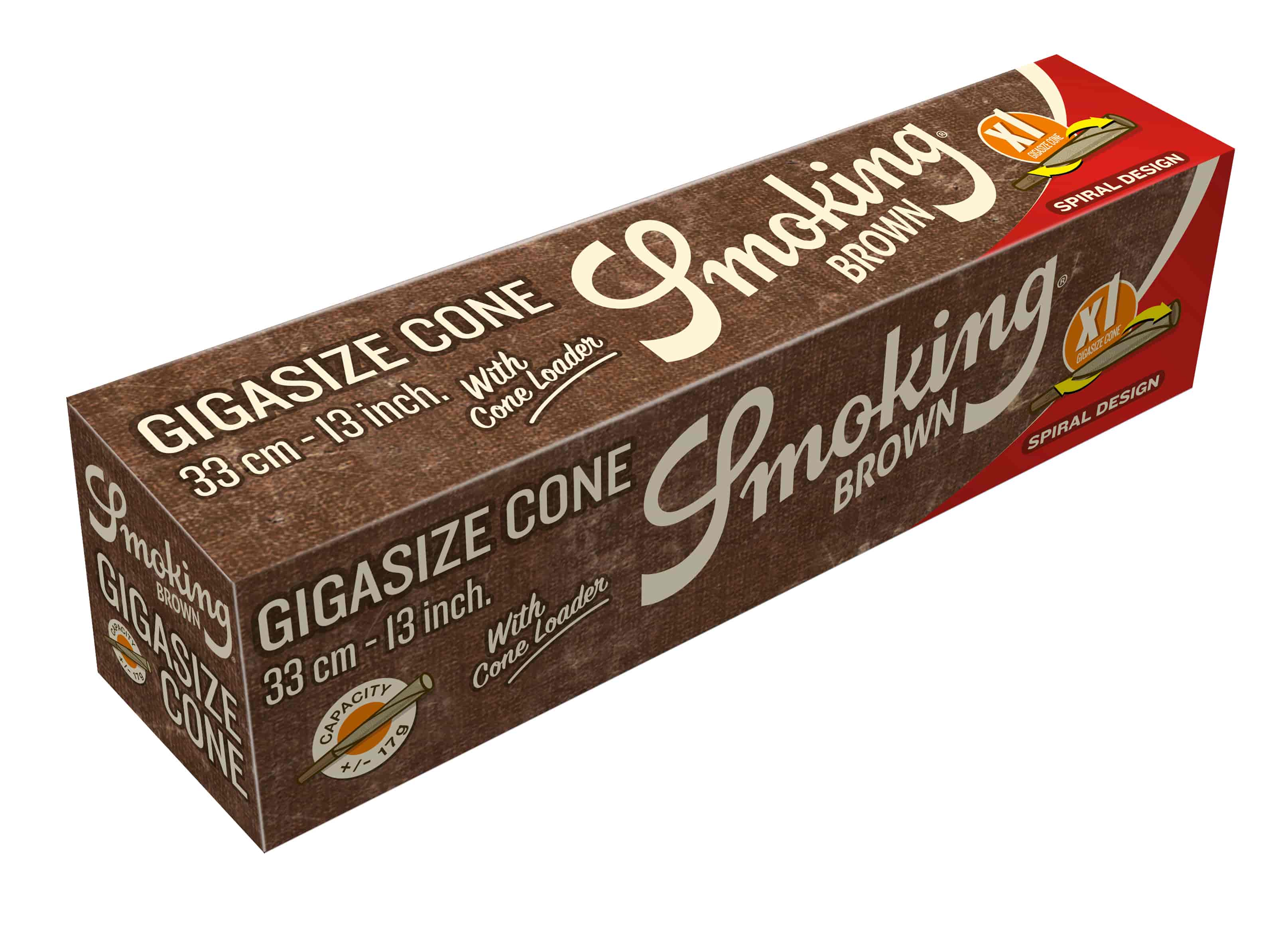 Cigarettahüvely Smoking Brown Giga Size Cone - 2. image